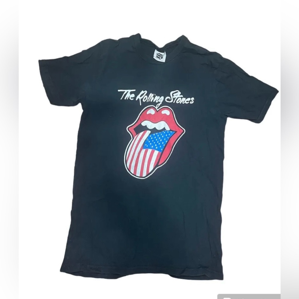 ROLLING STONES The Stones North American Tour 1981 Merch Band TShirt size s